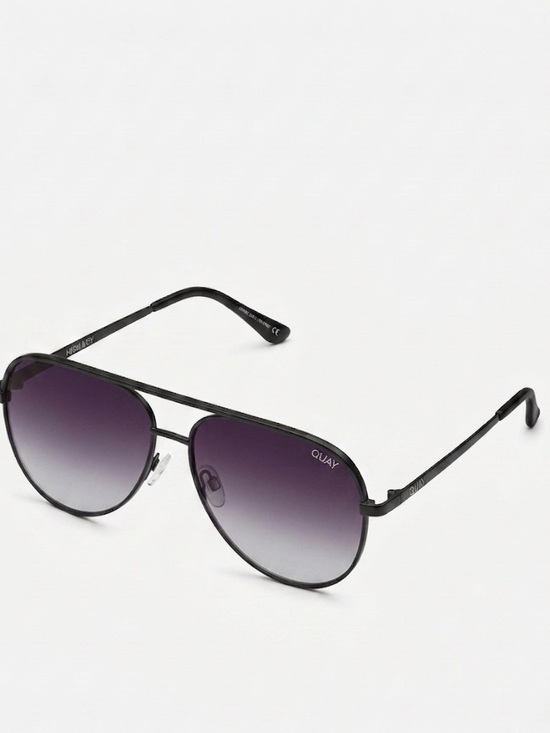 Quay Australia High Key Aviator Sunglasses main image 4